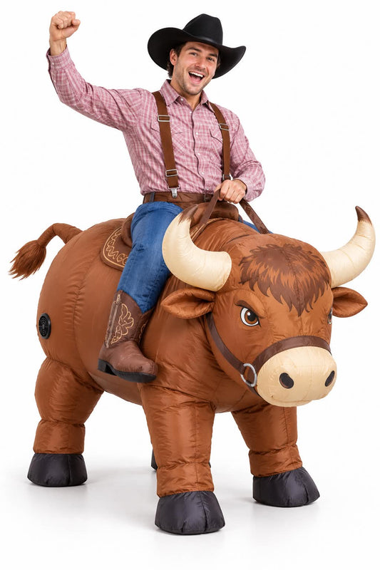 Cow Grab Inflatable Costume